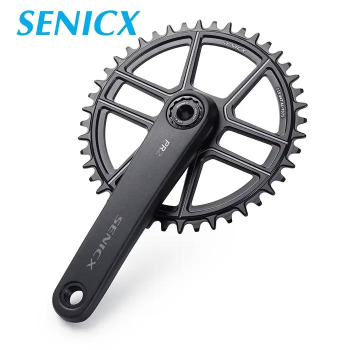 SENICX PR2 pédalier de vélo de gravier 40T/42T/44T plateau 165mm 170mm 175mm manivelle 10/11S vitess