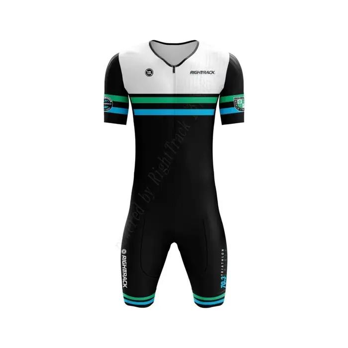 Offre spéciale Righttrack Sport Triathlon combinaison hommes à manches courtes combinaison natation 