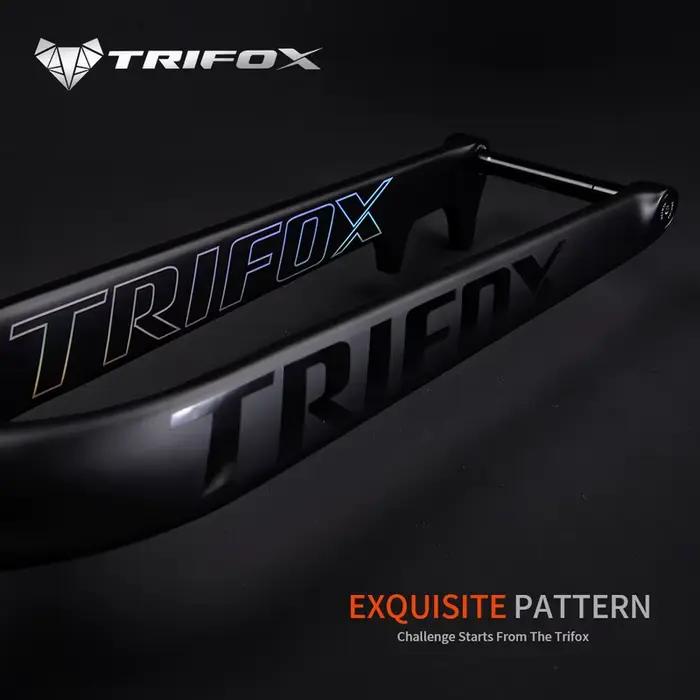 TRIFOX-Fourche VTT en fibre de carbone TMK200 29er, axe traversant 15x110mm, 1-1/8 "-1-1/2", accesso