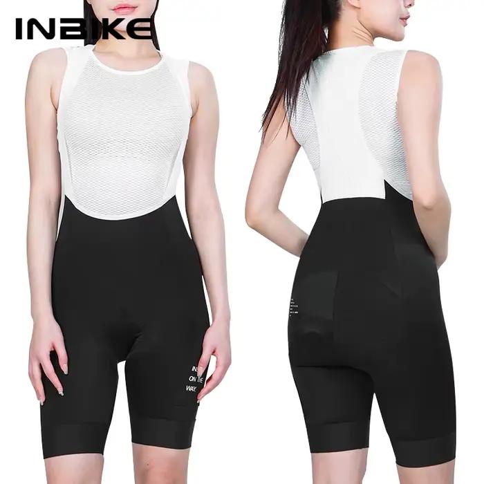 INBIKE-Cuissard de cyclisme pour femme, short de vélo 3D, pantalon avec poches, éponge haute densité