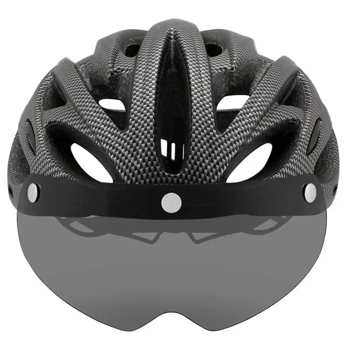 230gCAIRBULL casque ultraléger casque de montagne de route intégré moulé avec visière amovible lunet
