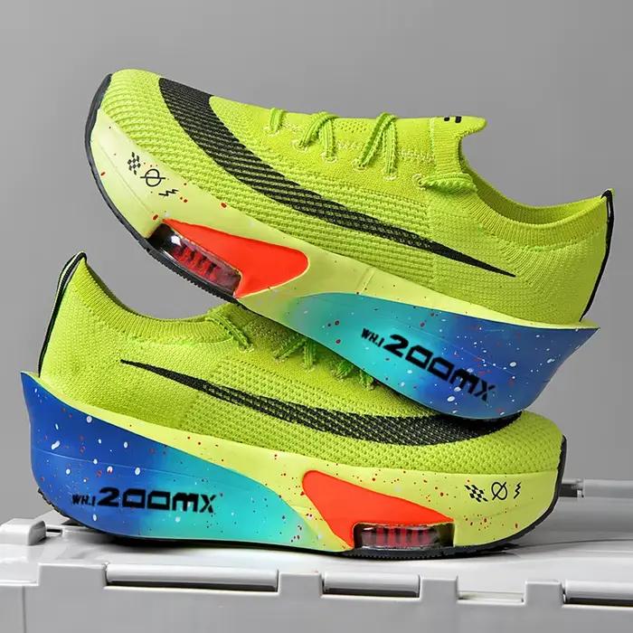 Chaussures de course Anti-renversement pour hommes et femmes, chaussures de sport durables, légères 