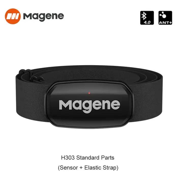 Magene Holympiques-Moniteur de fréquence cardiaque, capteur de déplacement pour touristes, ANT, Blue