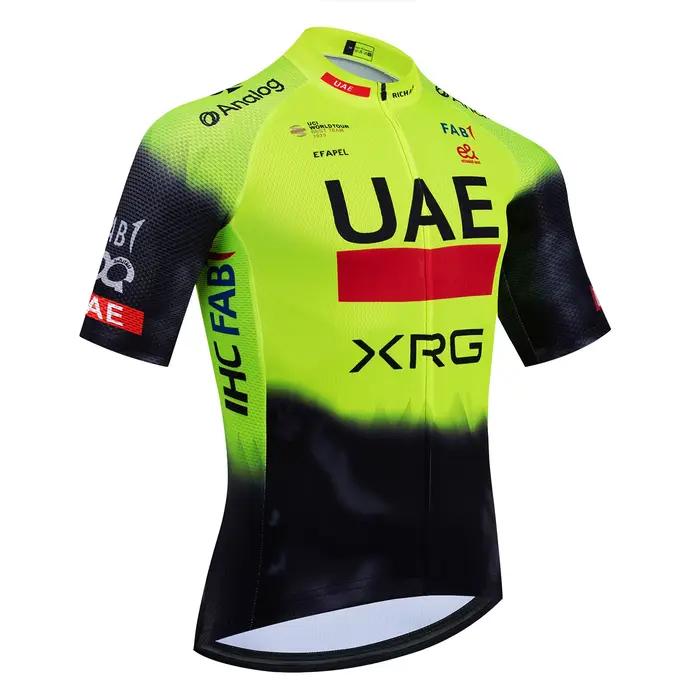 Maillot et short de cyclisme pour homme et femme, nouveau, fluide, noir, VTT, route, équitation, t-s