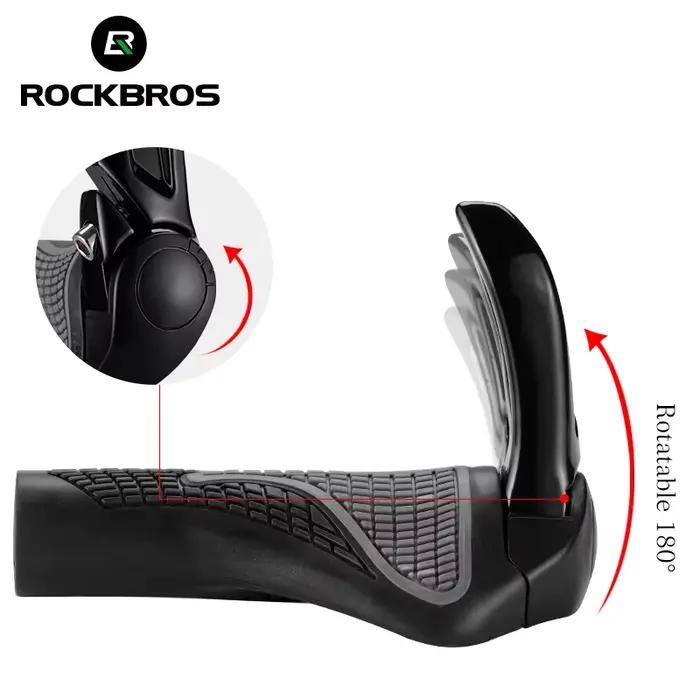 Poignées de vélo ROCKBROS MTB, poignées de guidon de vélo, poignées de guidon Shofar Vice, poignées 