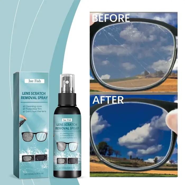 Agent anti-rayures pour lentilles, réparation des rayures, restauration des verres de lunettes, agen