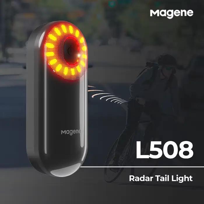 Magene Radar feu arrière de vélo L508 lampe de détection de frein arrière de vélo tige de selle char