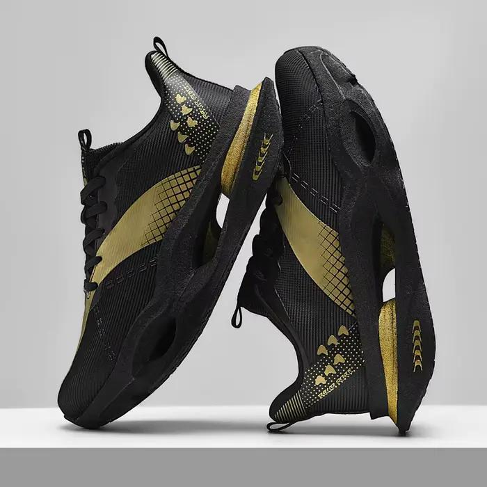 Chaussures de course haute performance pour hommes, plaque en carbone, légères, respirantes, amortis