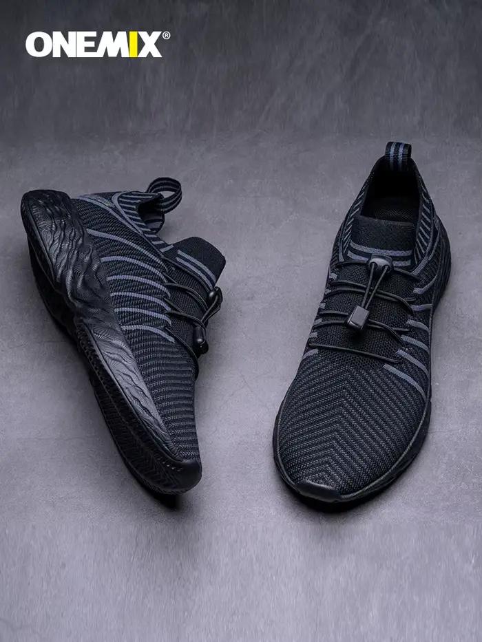 ONEMIX NOUVELLES Chaussures de course pour hommes, imperméables, respirantes, baskets d'entraînement