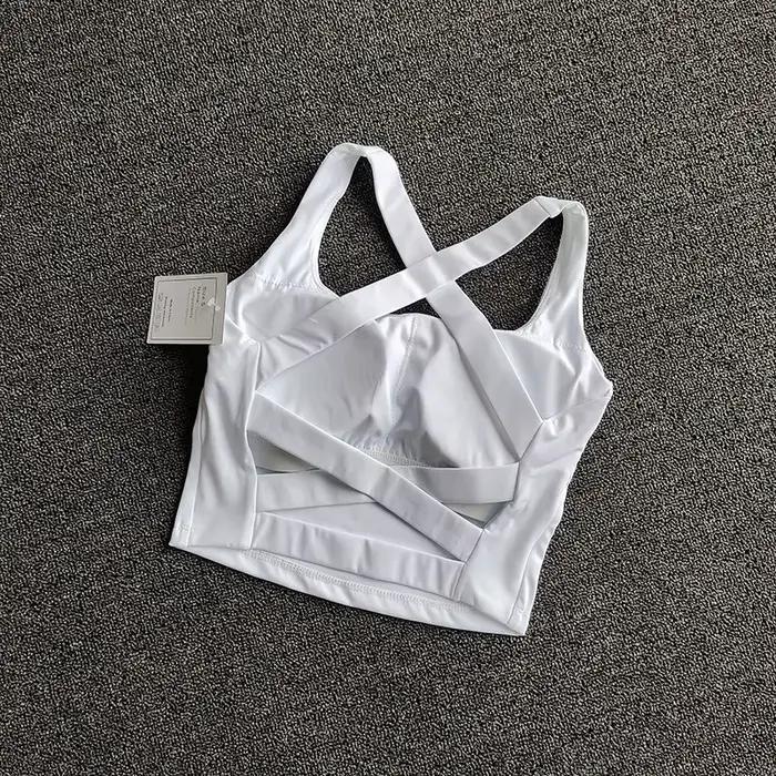 Femmes Sport soutien-gorge haut Push Up Fitness Yoga soutien-gorge sous-vêtements Sport hauts pour f