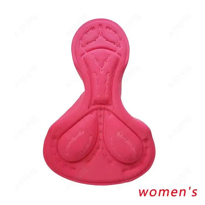Coussin de Gel de cyclisme 9D pour hommes et femmes, coussin rembourré rose antichoc, trou respirant