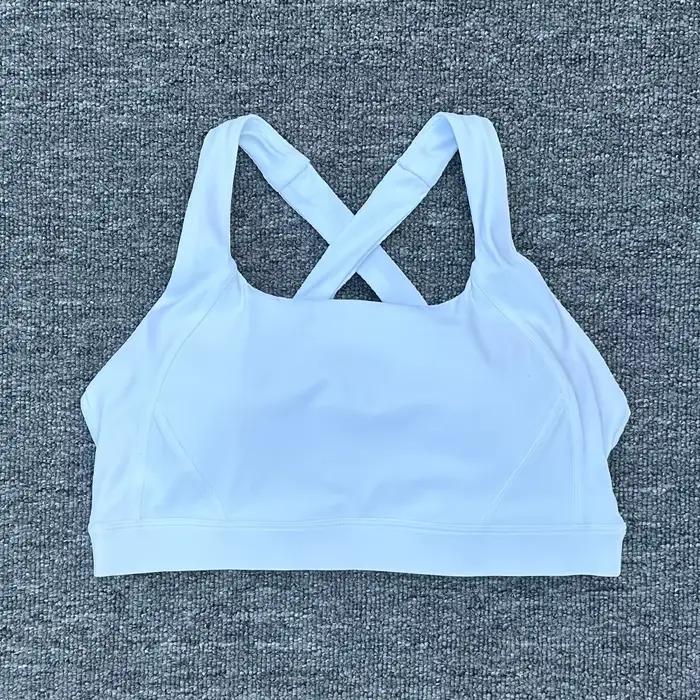 Femmes sport soutien-gorge croix haut de sport femmes formation course Yoga soutien-gorge Stretch fe