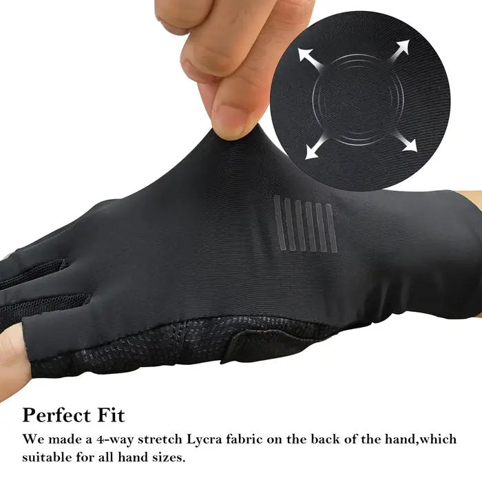 YKYWBIKE-Gants de vélo demi-doigt pour hommes, gants de vélo VTT, gants de sport d'équitation, respi