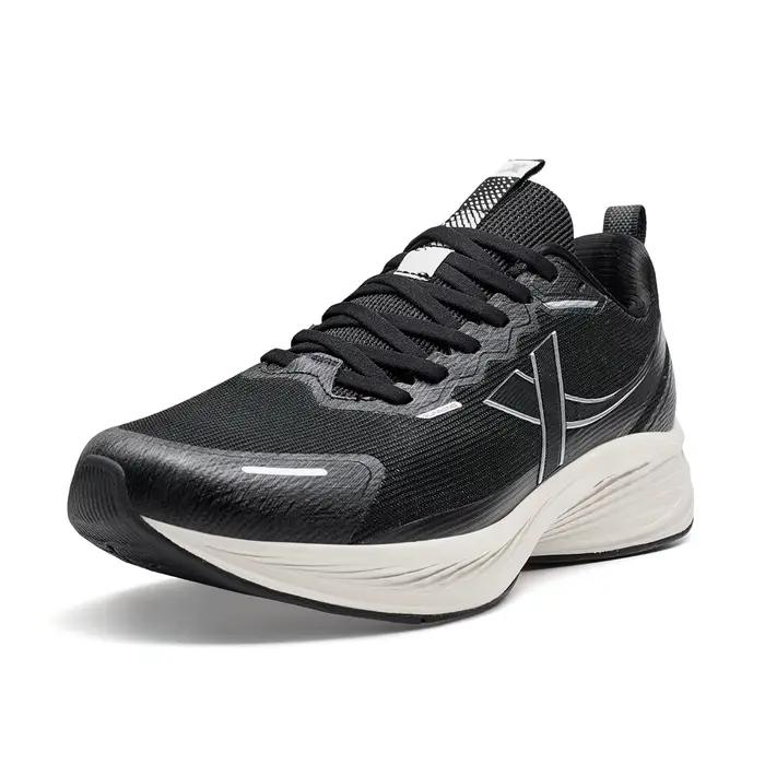 Xtep cinq vitesses ET chaussures de course pour hommes résistant à l'usure antidérapant soutien spor