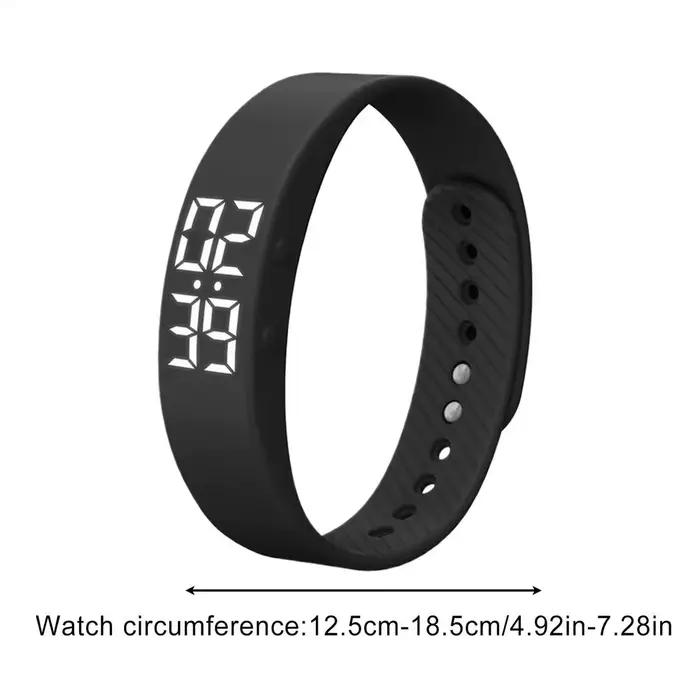 Bracelet de suivi d'activité physique Bracelet intelligent pour femmes montre moniteur étanche podom
