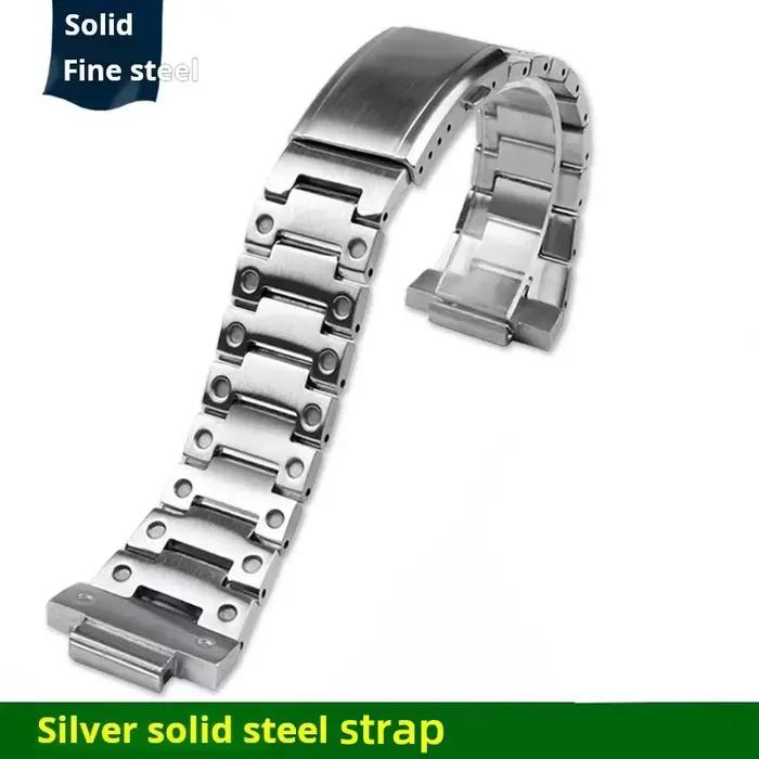 Bracelet de remplacement GA-2100 pour Casio G-SHOCK GM2100 GA2100, bracelet de montre en acier inoxy