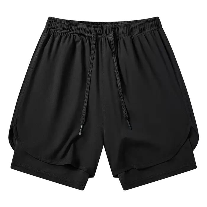 Short d'été 2 en 1 pour femmes, entraînement de gymnastique, course à pied, athlétique, double couch