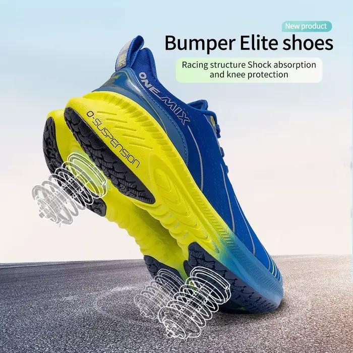 ONEMIX chaussures de course pour hommes chaussures de Sport de Fitness en plein air amorti antidérap
