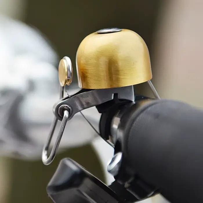 ROCKBROS sonnette de vélo anneau de cyclisme vélo rétro cloches classiques qualité sonore claire vtt