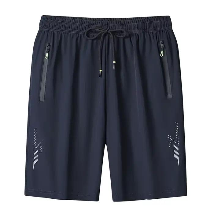 Shorts de sport d'été grande taille pour hommes – Tenue décontractée et confortable pour la course, 