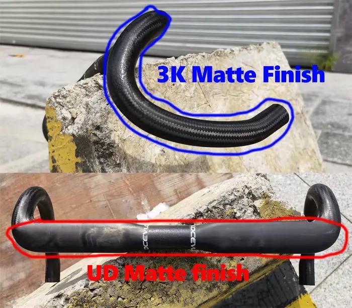 Kocevlo SL-Guidon de vélo de route en carbone ultra léger 150g, système de câblage interne compatibl