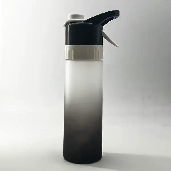 Bouteille d'eau de sport, gourde de sport, bouteille d'eau avec pulvérisateur rapide, adaptée à la r