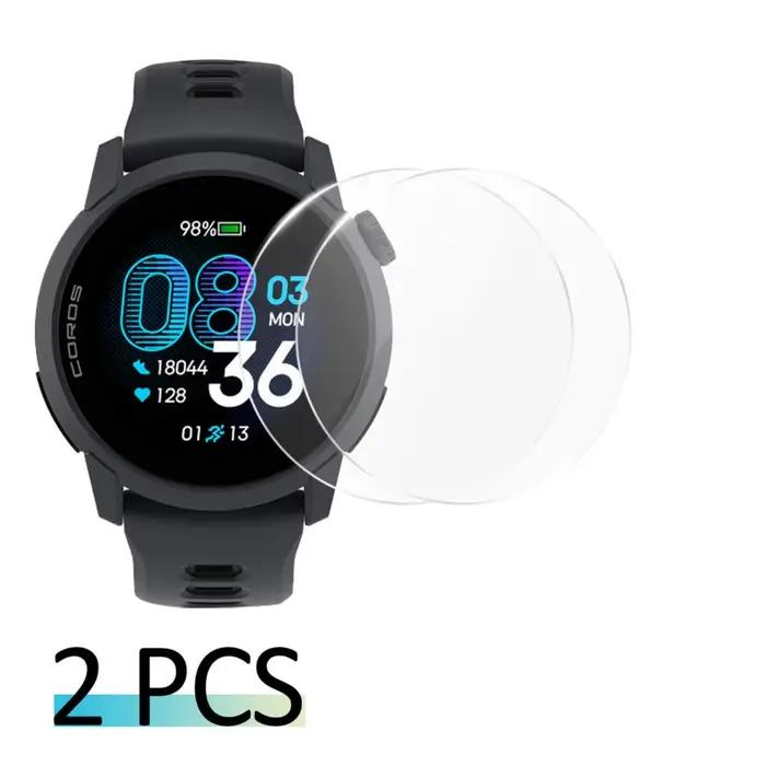 Verre transparent HD 2.5D pour montre intelligente Coros Pace 2 4 3 PRO, protecteur d'écran en verre