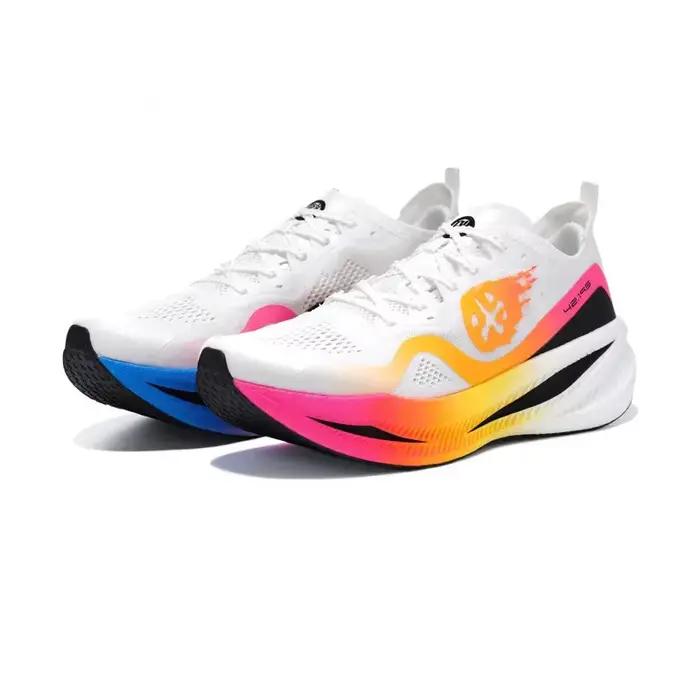 BMAI 42KM Marathon plaque de carbone 70D hommes chaussures de course respirant amorti homme baskets 