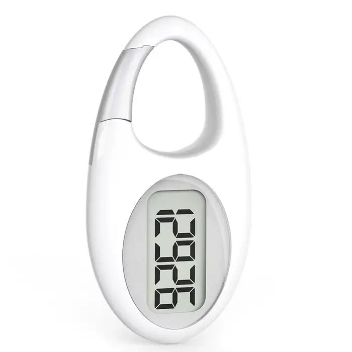 Podomètre 3D pour la marche, compteur de traqueur de pas Simple avec grand affichage numérique pour 