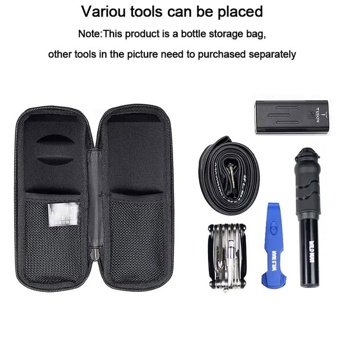 BUCKLOS sac à outils de vélo boîte de rangement de vélo multifonction sacs à outils de bouteille de 