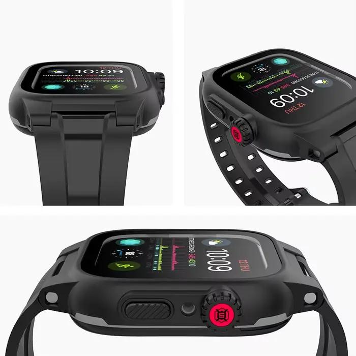 Étui étanche IP68 pour Apple Watch série 9 8 7 6 5 4 3 2 SE 45 44 41 38mm