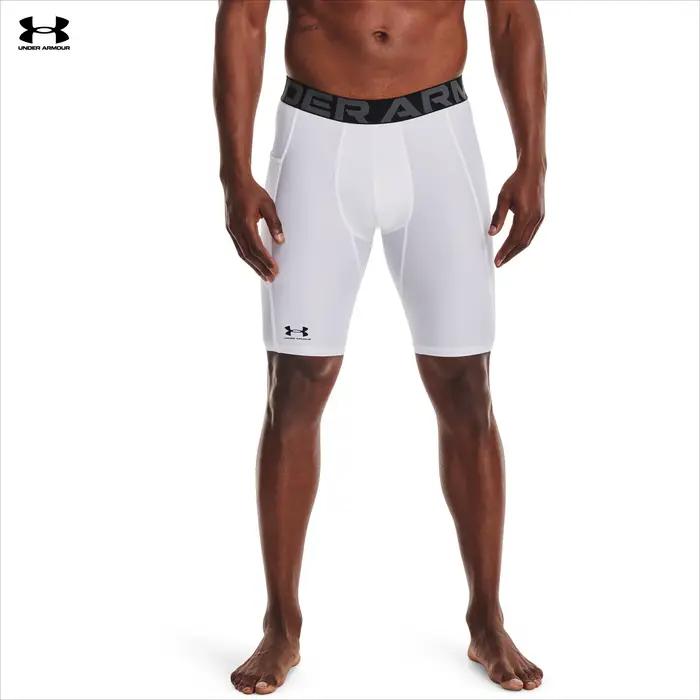 Under Armour HeatGear Original ®   Shorts de compression pour homme, 6 pouces de long, anti-transpiration, sous-vêtements élastiques pour la course à pied et la salle de sport