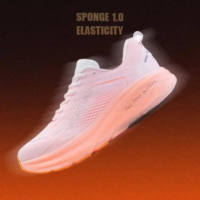 IRUNSVAN Nouvelles chaussures de course à pied en carbone pour marathon