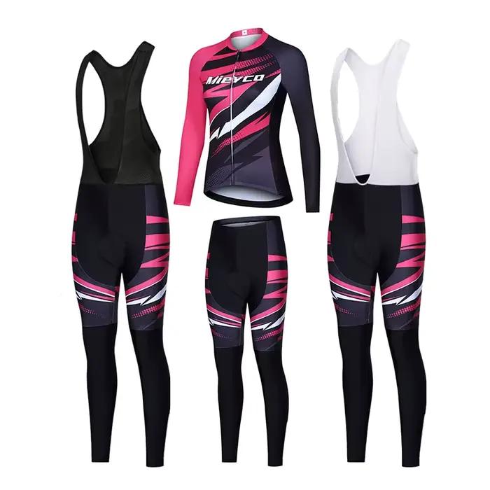Vêtements de cyclisme pour femmes printemps automne combinaison de sport de plein air maillot de vélo de route tenues Roupas Femininas Acessórios Para Bicicletas