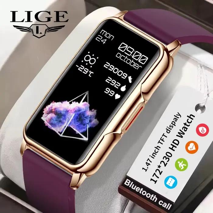 Montre connectée LIGE pour femmes et hommes