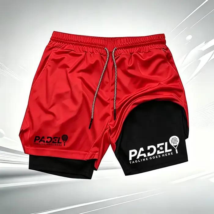 Shorts de performance 2-en-1 pour le padel