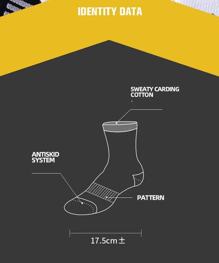 Chaussettes de sport professionnelles pour hommes