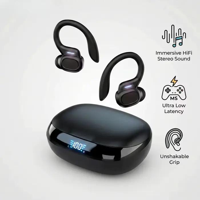 Écouteurs sportifs sans fil Bluetooth 5.3