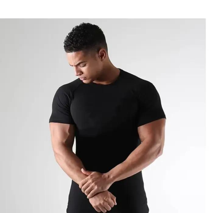 T-shirt de compression à manches courtes pour homme