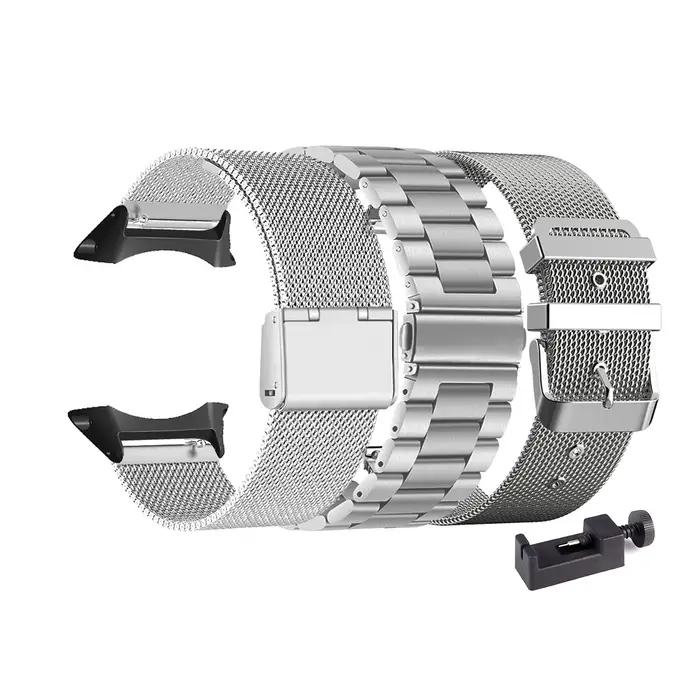 3 bandes métalliques pour bracelet Polar Vantage V pour hommes et femmes
