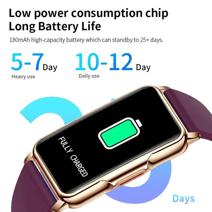 Montre connectée LIGE pour femmes et hommes