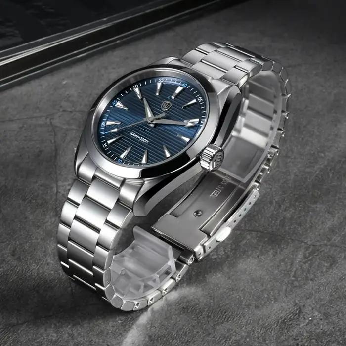 Watchdives WD0006 montre VH31 balayage deuxième mouvement dôme saphir cristal BGW9 lumineux 10Bar étanche 38mm montres Vintage