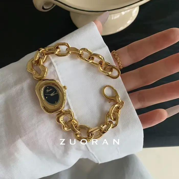 Nouvelle collection montre-bracelet: montre-bracelet à Quartz professionnelle haut de gamme pour femmes, Design de Niche, le cadeau parfait pour les femmes