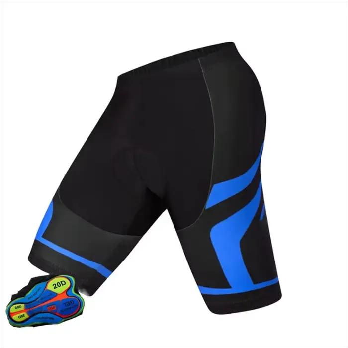 Pantalon de vélo rembourré en Gel 20D pour hommes