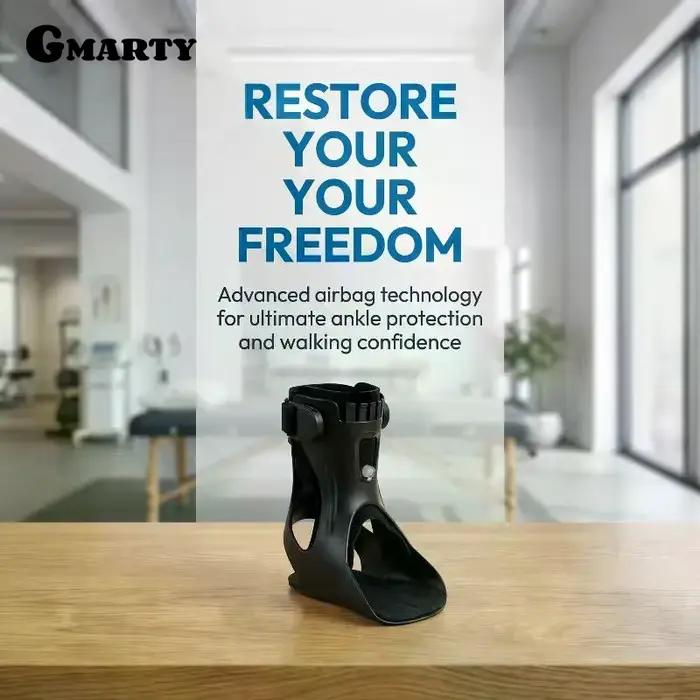 Orthèse de cheville pour pied tombant avec boucle réglable confortable pour la marche et la rééducation post-AVC