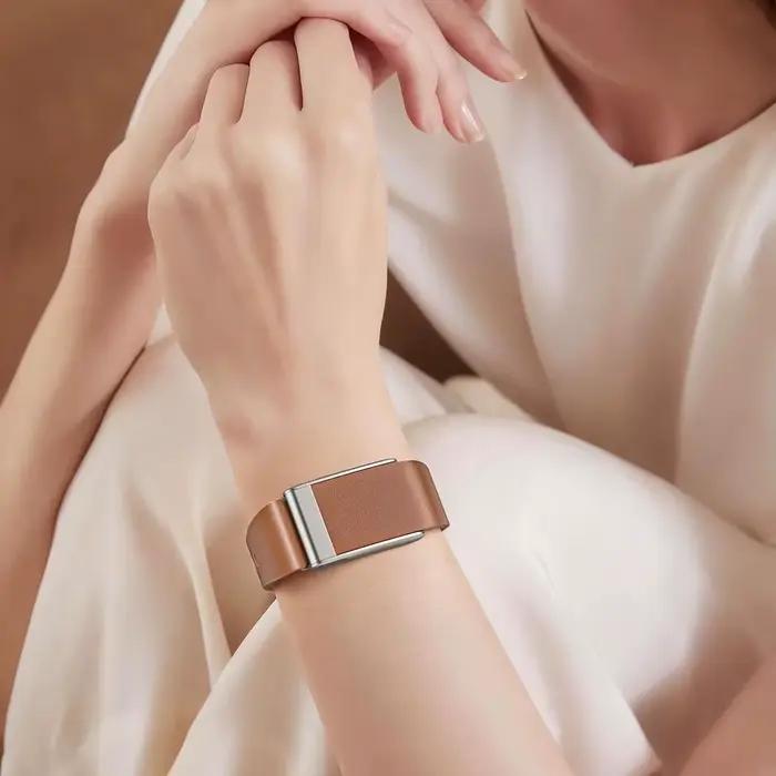 Nouveau bracelet de remplacement en cuir fin