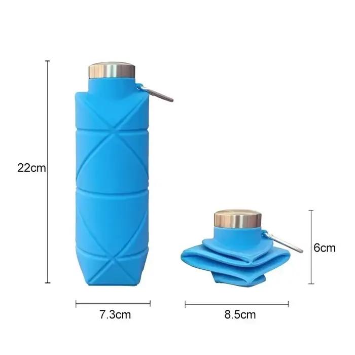 Gourde souple en silicone de 700 ml pour la course à pied YDSH05