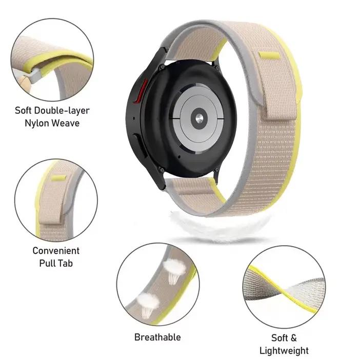 Bracelet de Sport en Nylon Coros Apex 46mm Apex 2 Pace 3 Bracelets de Montre Unisexe Occasions Spéciales Activités Physiques