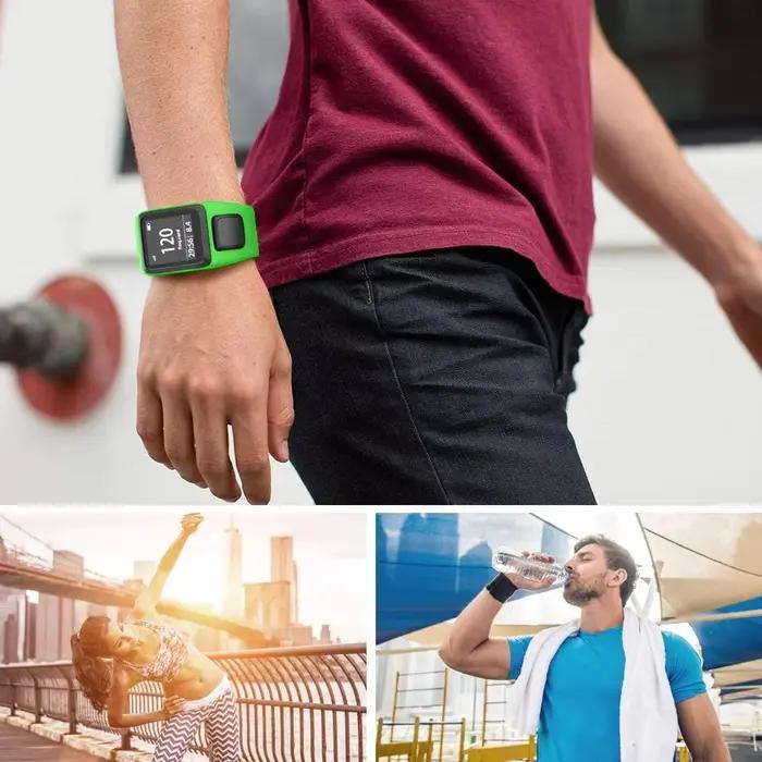 Bracelet TPU monobloc élégant et durable pour TomTom Adventurer Spark Golfer 2 Runner 2 3 pour homme femme occasions spéciales sportives
