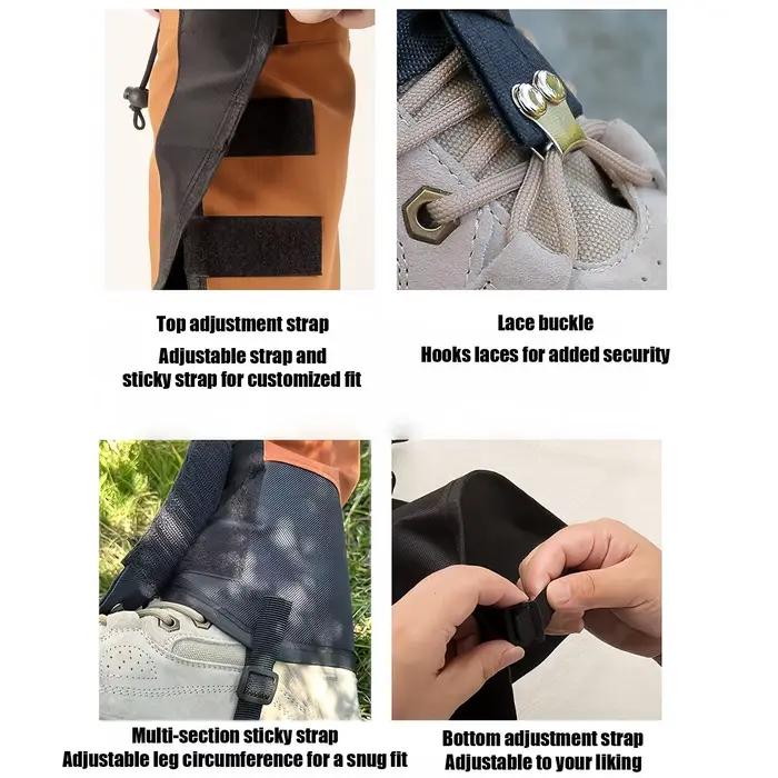Guêtres imperméables pour la randonnée